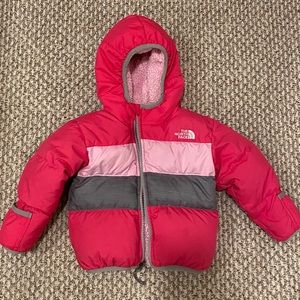 The North Face jacket for baby girls.